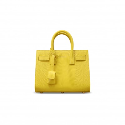 YSL SAC DE JOUR IN LIZARD-EMBOSSED LEATHER - NANO 717440 (22*18*10.5cm)